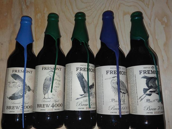 Fremont Brew 3000 tm 7000, Verzamelen, Biermerken, Nieuw, Flesje(s), Overige merken, Ophalen of Verzenden