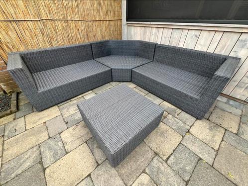 Famous Furniture lounteset, Tuin en Terras, Tuinsets en Loungesets, Zo goed als nieuw, Hocker, Ophalen