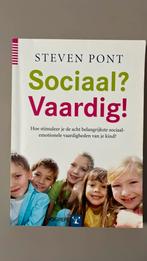 Steven Pont - Sociaal? Vaardig!, Boeken, Ophalen of Verzenden, Steven Pont, Ontwikkelingspsychologie, Zo goed als nieuw