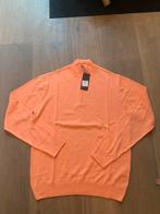 Zacht oranje heren truien maat xl en rits, Nieuw, Oranje, Ophalen of Verzenden, Maat 56/58 (XL)