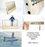 vliegtuig klep, stabilizer, vleugel. luchtvaart aviation, Ophalen, Gebruikt, Overige typen