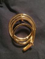 Vintage double broche, Ophalen of Verzenden, Zo goed als nieuw, Staal, Oor- of Traguspiercing