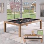 Pooltafel Lexor Dinner Design Vintage Oak 7ft / 8ft, Ophalen of Verzenden, Nieuw, Pooltafel