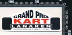 Sticker: Grand Prix Kart - Lanaken, Sport, Ophalen of Verzenden