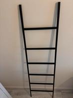 Zwarte ladder van ijzer - decoratief of functioneel, Ophalen, Zo goed als nieuw, Ladder, Minder dan 2 meter