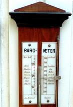Kwikbarometer van Johan M Schmidt van Haarlem uit 1906;, Ophalen, Gebruikt, Barometer