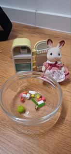 Sylvanian Families Koelkast met Chocolade Haas, Ophalen, Gebruikt, Jongen of Meisje