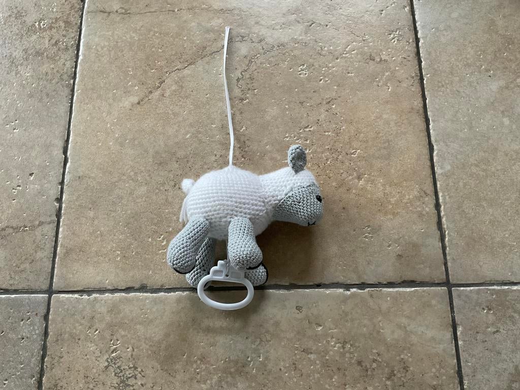 Muziekdoosje in schaap, Ophalen of Verzenden, Zo goed als nieuw