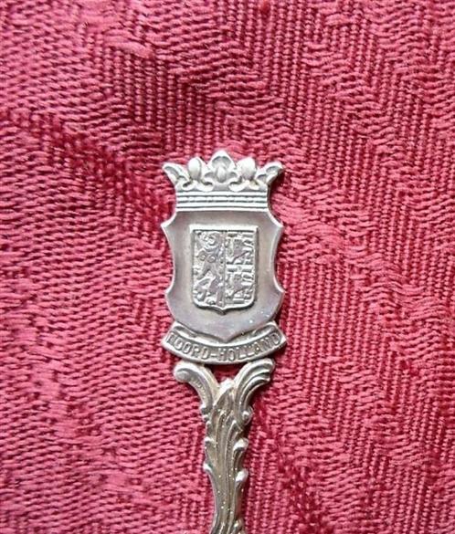 Lepeltje Wapen van Noord-Holland. Georg Nilsson, Verzamelen, Porselein, Kristal en Bestek, Zo goed als nieuw, Bestek, Metaal, Ophalen of Verzenden
