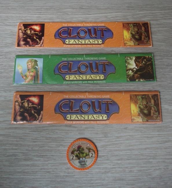 3 nieuwe sets met Clout fantasy chips - Throwing game spel, Hobby en Vrije tijd, Gezelschapsspellen | Bordspellen, Nieuw, Vijf spelers of meer