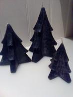 3 zwarte kerstboom kaarsen, Ophalen, Nieuw, Overige materialen, Minder dan 25 cm