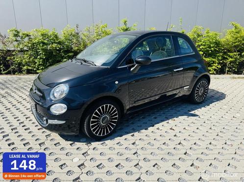 Fiat 500 0.9 TwinAir Turbo Lounge Pano Nl auto 1ste eig Nav, Auto's, Fiat, Bedrijf, Te koop, ABS, Airbags, Airconditioning, Alarm