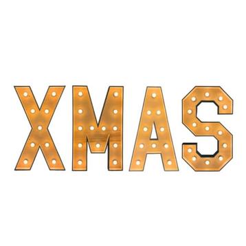 Lichtletters en lichtwoorden te huur! BAR - LOVE - XMAS beschikbaar voor biedingen