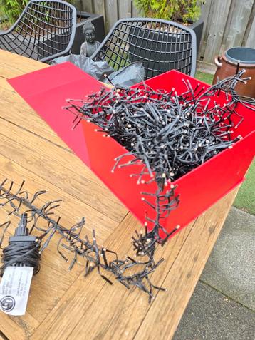 Kerst clusterverlichting warm wit 12 mtr beschikbaar voor biedingen
