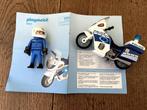 Playmobil Motoragent met zwaailichten 6923, Kinderen en Baby's, Speelgoed | Playmobil, Ophalen of Verzenden, Gebruikt, Complete set
