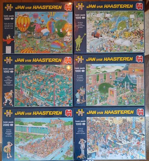 *J.v.Haasteren (NIEUW) oa.kunstmarkt,Nijntje,hockey,filmset*, Hobby en Vrije tijd, Denksport en Puzzels, Nieuw, Legpuzzel, 500 t/m 1500 stukjes