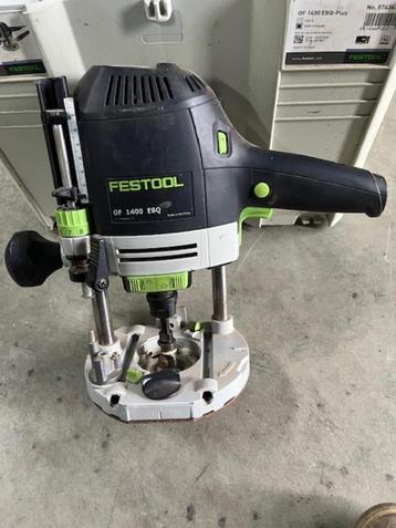 festool of 1400 EBQ-plus bovenfrees als nieuw beschikbaar voor biedingen