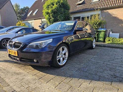 BMW 5-Serie 2.5 I 523 Touring AUT 2006 Blauw, Auto's, BMW, Particulier, 5-Serie, Benzine, D, Stationwagon, Automaat, Origineel Nederlands