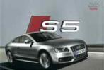 Audi S5 of RS5 Coupe fraaie brochure/auto folder '09 '10 '11, Ophalen of Verzenden, Zo goed als nieuw, Audi