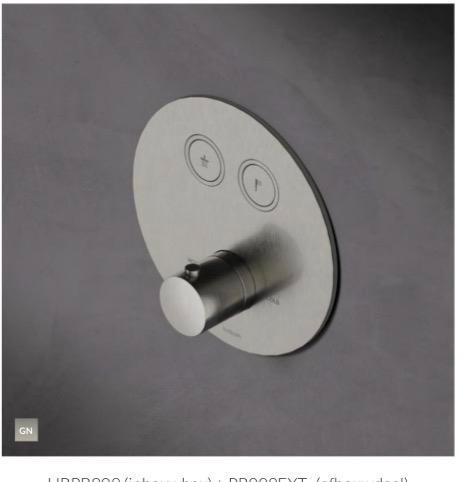 2 x Hotbath Cobber Afwerkdeel thermostaat douche en badkraan, Doe-het-zelf en Verbouw, Sanitair, Gebruikt, Douche, Ophalen of Verzenden