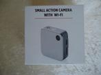 Mini action HD 720P camera met Wi-Fi, wit, Ophalen of Verzenden, Nieuw, Overige merken