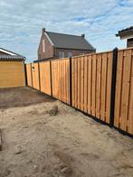 Hout-beton schutting. Vanaf 115 euro inclusief plaatsen, Ophalen, Nieuw, Hout, 2 meter of meer