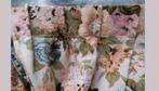 Mooi nieuw moygashel rozen vintage bloemen gordijn hoogte: 2, Ophalen of Verzenden, Nieuw, 200 cm of meer