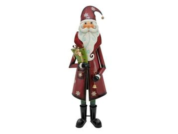 EUROPALMS Santa Claus Metal 195cm red beschikbaar voor biedingen