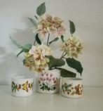 Portmeirion plantenpotten, vintage jaren 70, Ophalen of Verzenden