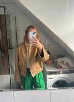 Gouden bomber Zara, Kleding | Dames, Overige kleuren, Zara, Ophalen of Verzenden, Zo goed als nieuw