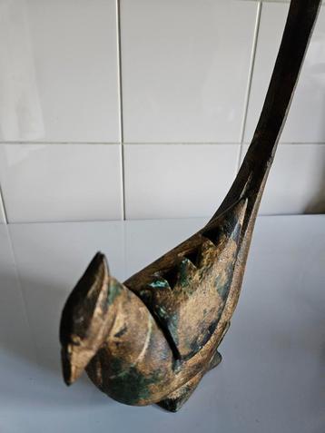 Vintage Japanse gietijzeren (kōro) wierookbrander beschikbaar voor biedingen