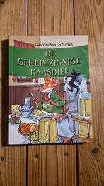 Geronimo Stilton 22 - De geheimzinnige kaasdief, softcover, Ophalen of Verzenden, Zo goed als nieuw, Geronimo Stilton, Fictie algemeen