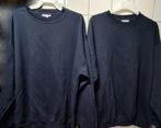 2 Donkerblauwe truien maat 4XL - Nieuw!, Verzenden, Nieuw, Overige maten, Blauw