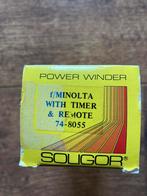 Soligor Power Winder Minolta, Audio, Tv en Foto, Fotocamera's Analoog, Ophalen, Zo goed als nieuw, Compact, Minolta
