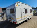 Delta Euroliner 4400 TSF vast bed en middenzit, Caravans en Kamperen, Caravans, Bedrijf, 750 - 1000 kg, 6 tot 7 meter, Ringverwarming