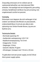 Permanente make up machine Moon X PMU Machine - Nieuwstaat, Gehele gezicht, Nieuw, Ophalen of Verzenden, Roze