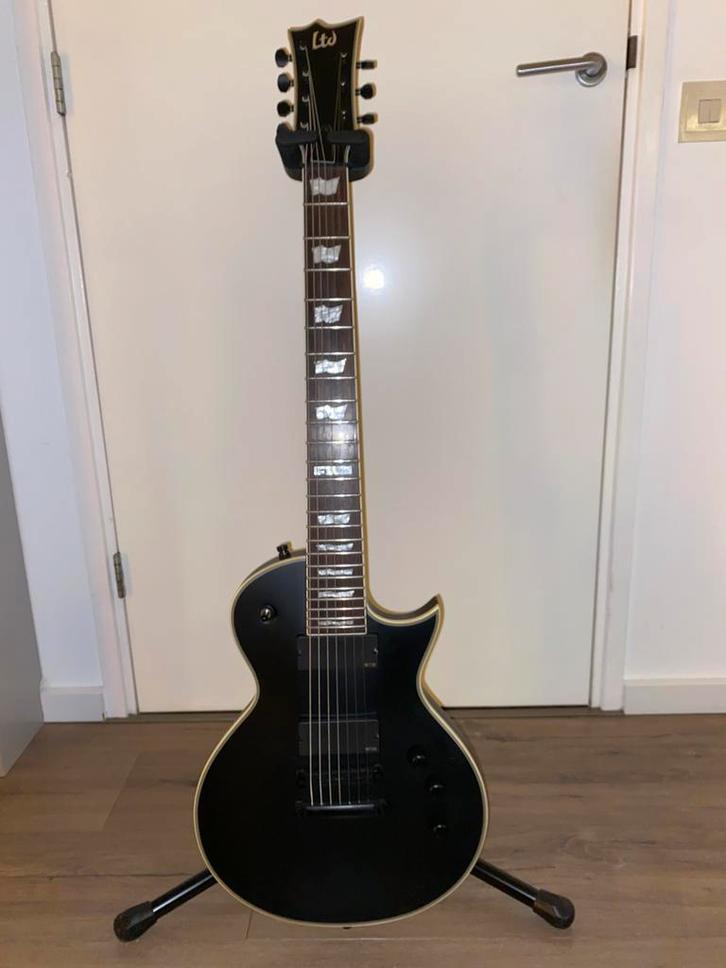 Esp Ltd ec-407 7 string gitaar, Muziek en Instrumenten, Snaarinstrumenten | Gitaren | Elektrisch, Zo goed als nieuw, Solid body