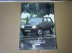 Seat Marbella 1986 16 pag., Verzenden, Zo goed als nieuw, Overige merken