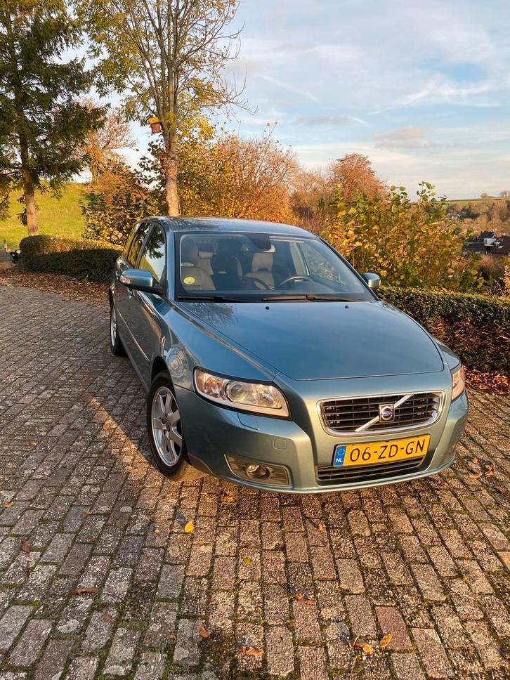 Volvo V50 1.8 2008 Blauw, Auto's, Volvo, Particulier, V50, Airbags, Airconditioning, Cruise Control, Isofix, Parkeersensor, Radio