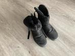Laarsjes met bont maat 38, Ophalen of Verzenden, Zo goed als nieuw, Zwart