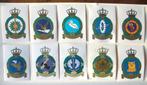 Luchtmacht stickers onderdeelsemblemen en squadronemblemen, Verzamelen, Ophalen of Verzenden, Luchtmacht, Nederland, Embleem of Badge