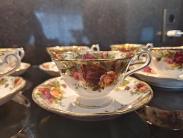 Royal Albert Old Country Roses Theekopjes (6) beschikbaar voor biedingen