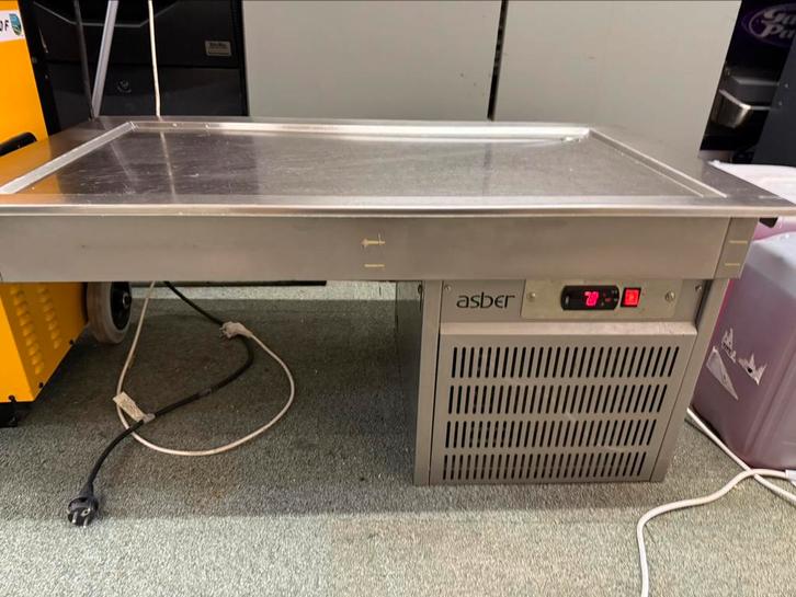 Koelplaat asber, Witgoed en Apparatuur, Koelkasten en IJskasten, Zo goed als nieuw, Zonder vriesvak, 85 tot 120 cm, 45 tot 60 cm