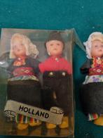 Poppetjes vintage kledendracht op klompen, Verzamelen, Ophalen of Verzenden