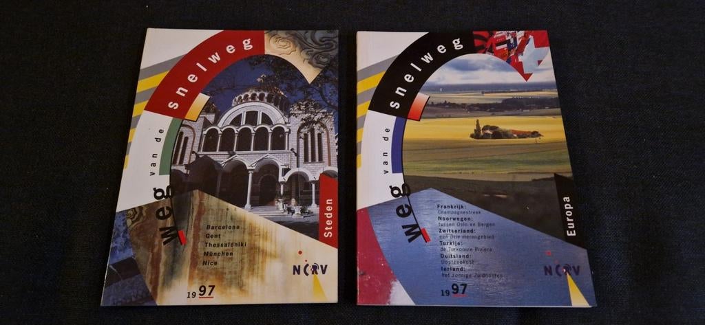 Weg van de snelweg - steden - Europa, Overige merken, Europa, Ophalen of Verzenden, Zo goed als nieuw