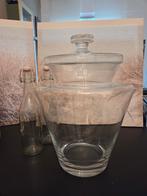 Grote glazen voorraadpot snoeppot apothekerspot, Ophalen, Zo goed als nieuw