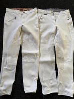 Witte paardrijbroek 152, Dieren en Toebehoren, Paardrijkleding, Kinderen, Dressuur, Zo goed als nieuw, Onderkleding