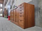 Laursen Deens Design Teak Hout Dressoir | Vintage Lowboard, Huis en Inrichting, Teakhout, Gebruikt, 150 tot 200 cm, Ophalen of Verzenden