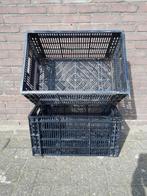 Div. soorten kunststof kratten, Doe-het-zelf en Verbouw, Kratten en Dozen, Ophalen, 40 tot 60 cm, 50 tot 75 cm, Minder dan 35 cm