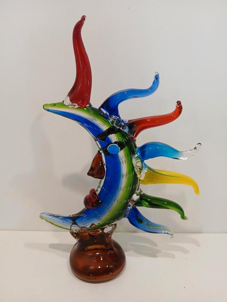 Halve maan van glas., Antiek en Kunst, Antiek | Glas en Kristal, Ophalen of Verzenden